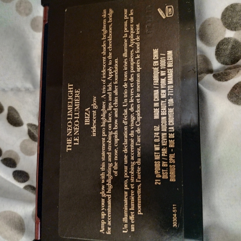 Kevyn Aucoin Neo Limelight Iridescent Glow In "Ibiza" Makeup Palette New - Picture 5 of 5